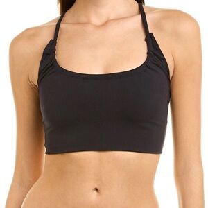 5/$20 Free People Black Bandeau Halter Bralette